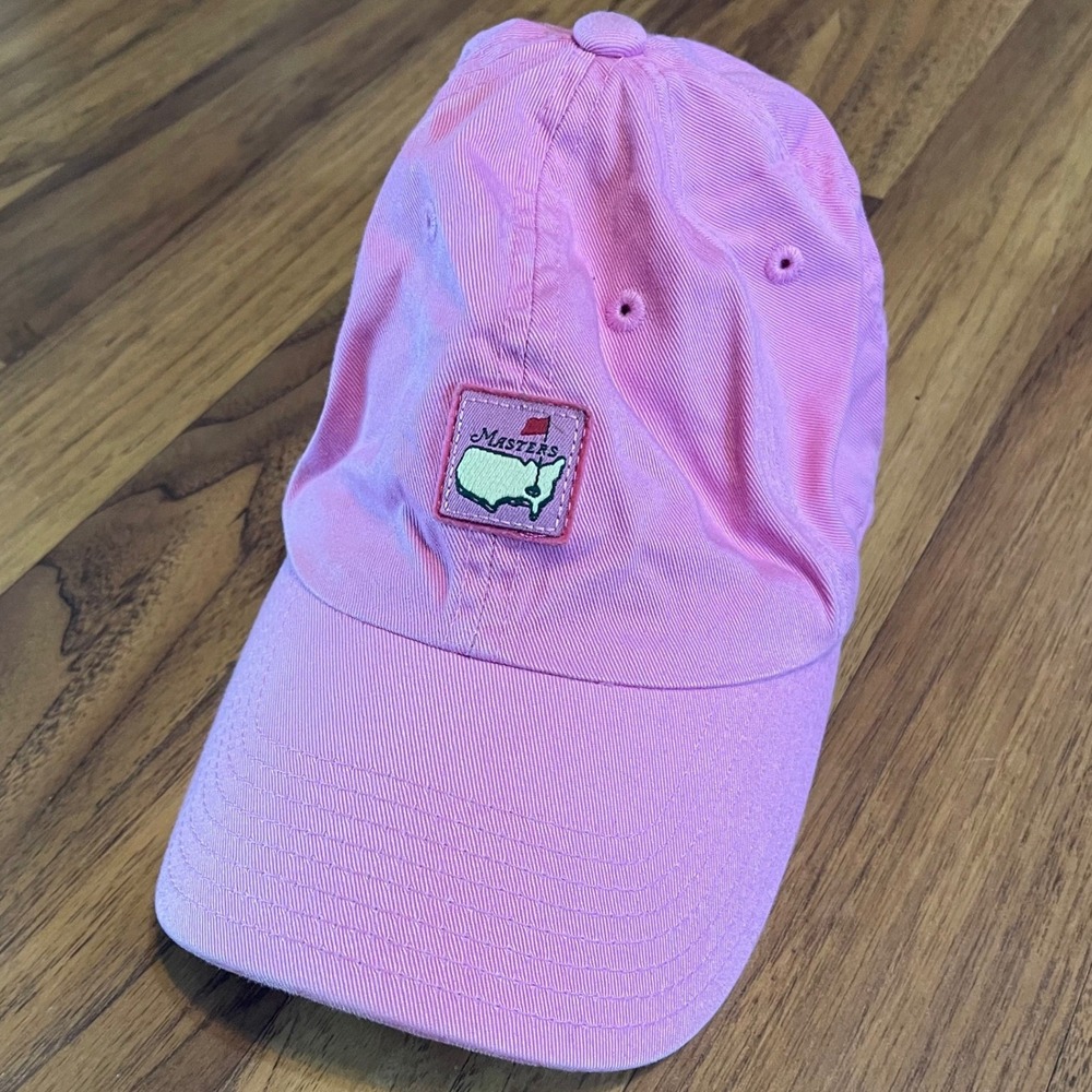 Masters American Needle Golf Hat Pink Cotton Adjustable Strapback Dad Cap OSFA